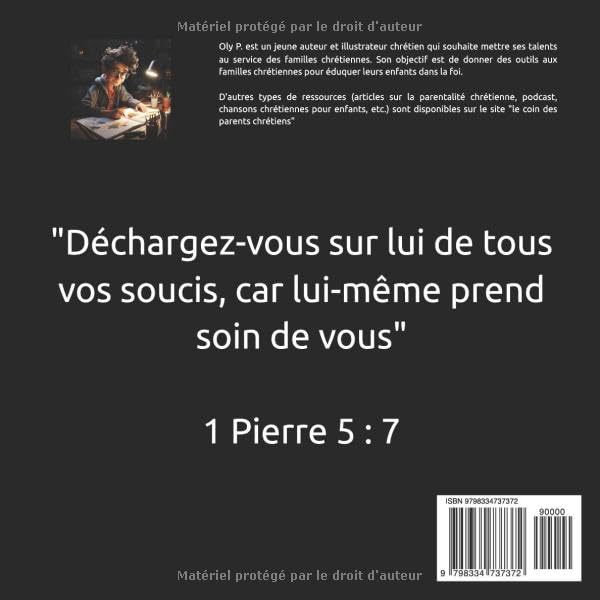 Alternative view of Louis confie ses inquiétudes à Jésus: Histoires chrétiennes pour enfants - Oly P.