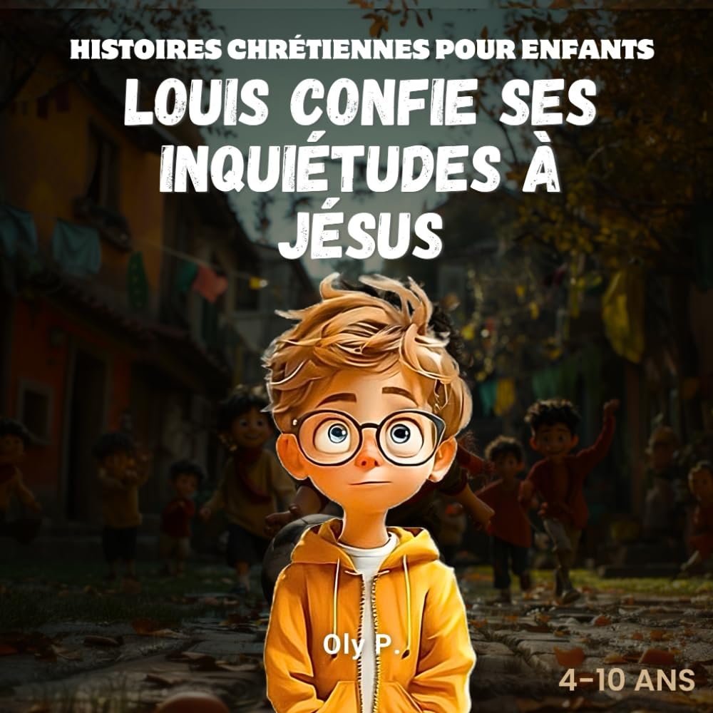 Louis confie ses inquiétudes à Jésus: Histoires chrétiennes pour enfants - Oly P.