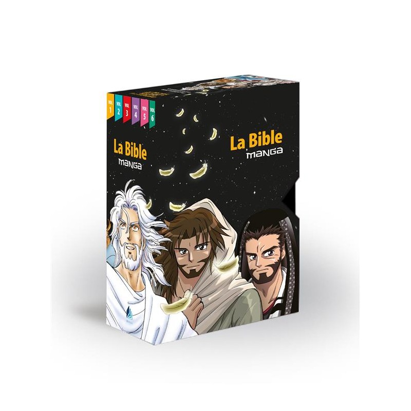 La Bible en MANGA - Coffret collector intégral (Volumes 1 à 6)